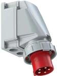 PCE Power Twist CEE-Wandger&auml;testecker, 63A, 5p, 6h, IP67, rot (535-6)