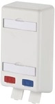 METZ CONNECT 1309150102-E Modul Anschlussdose APFL 2 Port unbest&uuml;ckt, reinwei&szlig;