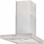 Exquisit FKH 60-2 Inox EEK: D Flachschirm-Dunstabzugshaube, 60 cm breit, Abluft
