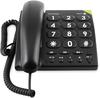 Doro PhoneEasy 311c Seniorentelefon, schwarz (380001)