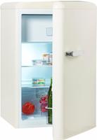 Amica KS 15615 B Retro-K&uuml;hlschrank, 55 cm breit, 87,5 cm hoch, 108 L, Automatische