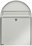 Burg W&auml;chter Nordic 3680 Ni Edelstahl-Briefkasten, &Ouml;ffnungsstopp, Hochformat