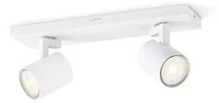Philips myLiving Runner LED Spot, 7W, GU10, 510lm, 2700K, IP20, wei&szlig; (915004062902)