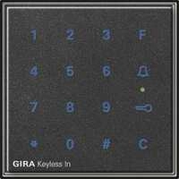 Gira 260567 Keyless In Codetastatur, TX_44, anthrazit