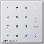 Gira 260566 Keyless In Codetastatur, TX_44, reinwei&szlig; gl&auml;nzend