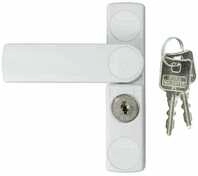 Burg W&auml;chter WinSafe WS 11 W SB Fenstersicherung mit Einzelriegel, wei&szlig; (38231)