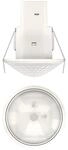 Theben theMova S360-100 DE WH Bewegungsmelder (PIR) Deckeneinbau innen, 360&deg;...