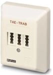 Phoenix Contact TAE-TRAB FM-NFN-AP TAE-Anschlussdose, 5kA, 0,45A (2749628)