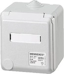 MENNEKES (4135) Cepex-Wandsteckdose, grau