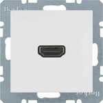 Berker 3315438989 High Definition Steckdose mit 90&deg;-Steckanschluss, S.1/B.x,