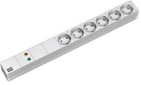 Bachmann 19 Zoll Steckdosenleiste 6x Steckdose GVS 1HE (333.402)