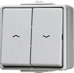 Jung 609VW Jalousie-Wippschalter 10 AX 250 V, WG 600