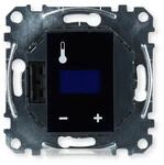 Merten MEG5775-0000 Universal Temperaturregler-Einsatz mit Touch-Display