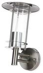 Eglo Lisio Wandleuchte, E27, 60W, Edelstahl (30184)