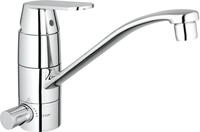 GROHE EH-SPT-Batterie Eurosmart C 31161 Einhebelmischer, flacher Auslauf, mit