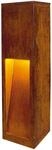 SLV RUSTY SLOT 50 Outdoor Standleuchte, TC-DSE, IP44, L/B/H 12/12/50 cm, max....