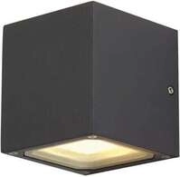 SLV SITRA CUBE Outdoor Wandleuchte, TCR-TSE, IP44, anthrazit (232535)