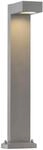 SLV QUADRASYL 75 Outdoor Standleuchte, eckig, 11W, GX53, silbergrau (232294)