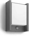 Philips myGarden LED Wandleuchte, 6W, 600lm, 2700K, anthrazit (915005193901)