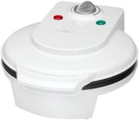 Clatronic WA 3491 Waffeleisen, 1200W, &Oslash; 18 cm Backfl&auml;che, w&auml;rmeisolierter...