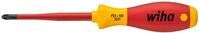 Wiha 3241 SF VDE Kreuzschlitz-Schraubendreher electric slimFix, PZ1x80mm, gelb...