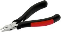 Cimco Elektronik-Seitenschneider spitzer Kopf, flach, mit Schneidwate, schwarz/rot