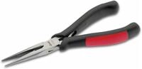 Cimco Elektronik-Spitzzangen mit Schneide gerade Form, glatte Backen, Spitze 2,5 x