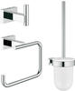 GROHE Essentials Cube WC-Set 3 in 1, chrom (40757001)
