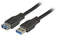 EFB-Elektronik USB3.0 Verl&auml;ngerungskabel Stecker Typ-A auf A-Buchse, Premium,...