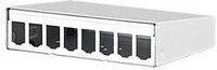METZ CONNECT Modul AP-Geh&auml;use 8 Port, unbest&uuml;ckt, reinwei&szlig; (130861-0802-E)