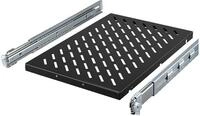Rittal DK 5501.685 Ger&auml;teboden BxHxT: 41,9x4,5x70cm, Stahlblech, schwarz