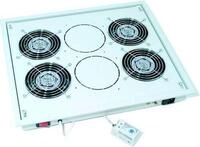 Triton L&uuml;fterblech f&uuml;r Dach-/Bodeninst. 2 L&uuml;fter, grau