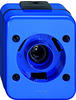 Lichtsignal E 14, blau, Serie Schlagfest IP66, Merten 378075