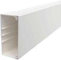 OBO Bettermann WDK60130RW Wand- und Deckenkanal, mit Bodenlochung, 60x130x2000mm,