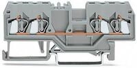 WAGO 280-833 4-Leiter-Durchgangsklemme, 2,5 mm&sup2;, grau