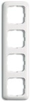 Busch-Jaeger 2514-214 Abdeckrahmen, Reflex SI, 4-fach Rahmen, alpinwei&szlig;