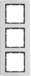 Berker 10133004 Rahmen, 3fach, B.3, Alu/anthrazit matt, Aluminium eloxiert