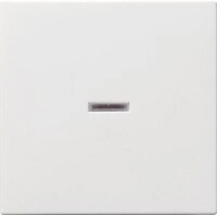 Gira 029003 Wippe mit Kontrollfenster, System 55, reinwei&szlig; gl&auml;nzend
