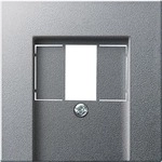 Gira 027626 Abdeckung f&uuml;r TAE, USB ohne Beschriftungsfeld
