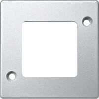 Merten 480160 Rahmen, Panzer, 1-fach, mattsilber