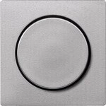 Merten MEG5250-0460 Zentralplatte mit Drehknopf, System M, aluminium matt