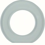 Berker 109200 Glasendrahmen, 1fach, Serie Glas, Glas klar