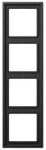 Rahmen 4-fach, anthrazit, LS 990, Jung AL2984AN