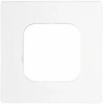 Kopp 342210088 Dekorrahmen/Tapetenschutz f&uuml;r 1-fach Schalter, 132x132mm, transparent