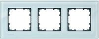 Siemens DELTA miro Rahmen 3-fach, Echtmaterial Glas, 232x90mm (5TG1203)