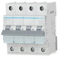 Hager MBN632 Leitungsschutzschalter 3P+N 6kA B-Charakteristik 32A 4 Module