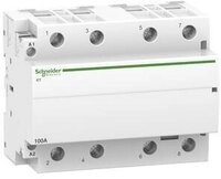 Schneider Electric A9C20884 Installationssch&uuml;tz iCT, 4S, 100A, 220-240 V AC ,...