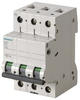 Siemens 5SL63507 Leitungsschutzschalter 400V, 6kA, 3-Polig, C-Charakteristik,...