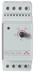 Devi 140F1072 DEVIreg 330 5-45&deg;C Thermostat Schienenmontage