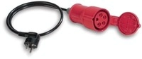Benning 044122 Passiv-Messadapter 16A CEE 5polig 3phasen RPE RISO IEA